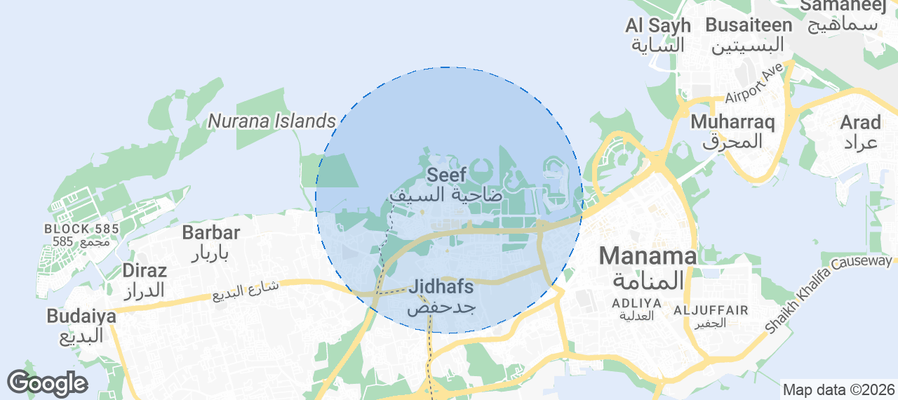 Al Seef Airbnb map
